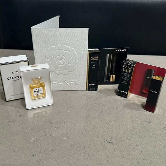 CHANEL Makeup Chanel Minis No 5 Mascara Rouge Allure Lip Poshmark
